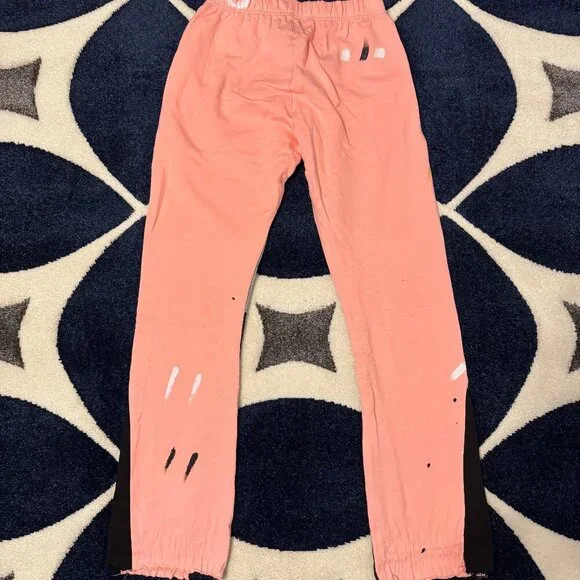 Gallery Dept Painted Flare Sweatpants Pink Size Large - Picture 3 of 3